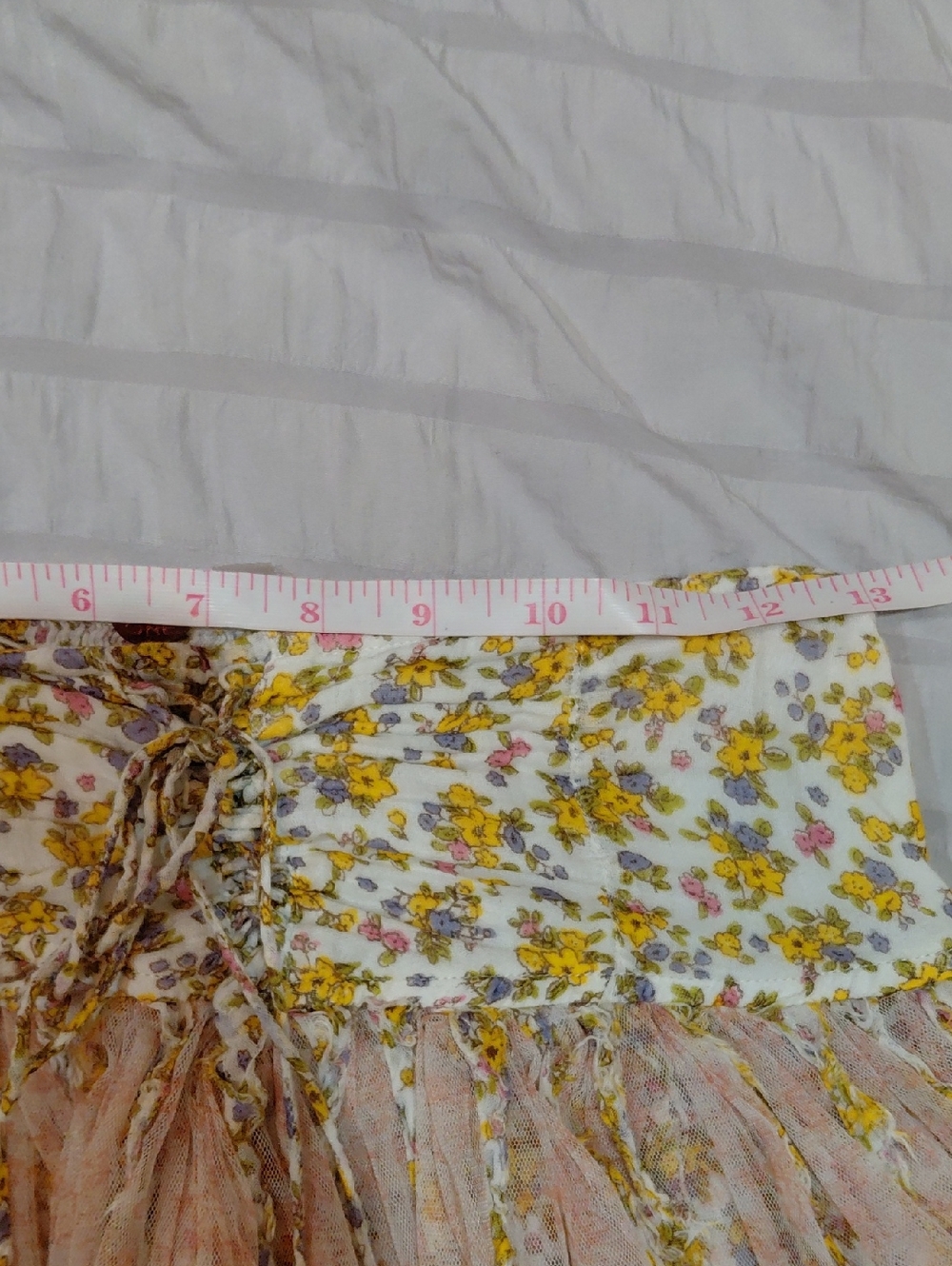 Free People One Blossom In IVORY Corset Shorts SMALL - Picture 17 of 17